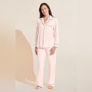 Gisele Pj Set | Sorbet Pink/Black